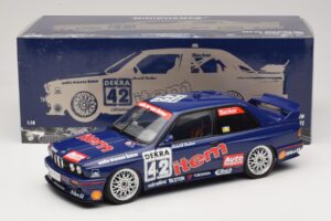 BMW M3 E30 Auto Maass #42 H. Becker DTM 1992 Minichamps 1:18 180922042 Metall - pilt 8/8
