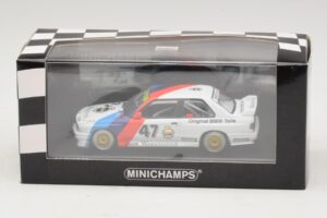 BMW M3 E30 M-Team Linder #47 Vogt / Herger Winners ETC Zolder 1987 Minichamps 1:43 430872047 Metall - pilt 4/4