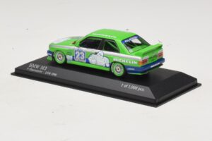BMW M3 E30 Michelin #23 C. Oberndorfer DTM 1988 Minichamps 1:43 430882023 Metall - pilt 3/4