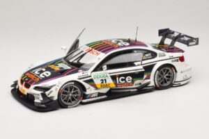 BMW M3 E92 DTM #21 M. Wittmann BMW Team MTEK 2013 Minichamps 1:18 100132221 Metall - pilt 2/8