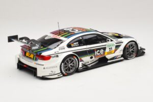 BMW M3 E92 DTM #21 M. Wittmann BMW Team MTEK 2013 Minichamps 1:18 100132221 Metall - pilt 3/8