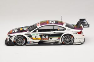 BMW M3 E92 DTM #21 M. Wittmann BMW Team MTEK 2013 Minichamps 1:18 100132221 Metall - pilt 4/8