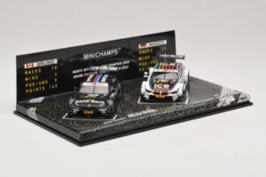 BMW M3 & M4 DTM Champions Set B. Spengler / M. Wittmann 2012 & 2014 Minichamps 1:43 412020723 Metall - pilt 2/5