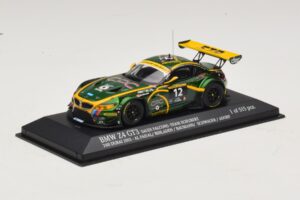 BMW Z4 GT3 Saudi Falcons #12 Al Faisal / Binladen 24 Hours of Dubai 2013 Minichamps 1:43 437132412 Metall - pilt 2/4