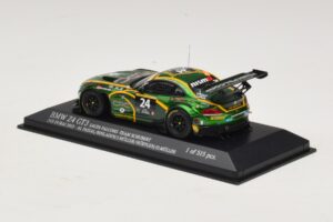 BMW Z4 GT3 Saudi Falcons #24 Al Faisal / Binladen 24 Hours of Dubai 2013 Minichamps 1:43 437132424 Metall - pilt 3/4