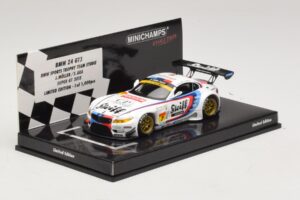 BMW Z4 GT3 Steiff #7 Muller / Ara Super GT 2015 Minichamps 1:43 447152007 Metall - pilt 2/5
