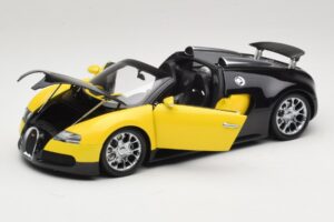 Bugatti Veyron Grand Sport Black Lemon Minichamps 1:18 100110831 Metall - pilt 2/8
