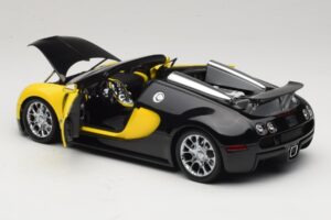 Bugatti Veyron Grand Sport Black Lemon Minichamps 1:18 100110831 Metall - pilt 5/8