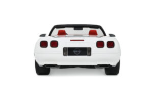 Chevrolet Corvette C4 Kabriolett Arctic White GT Spirit 1:18 GT580 Vaik - pilt 5/5