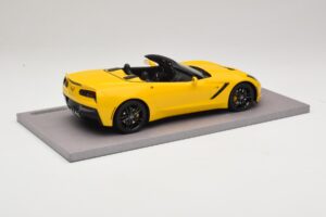 Chevrolet Corvette C7 Velocity Yellow BBR 1:18 BLM1815E Vaik - pilt 2/6