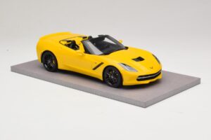 Chevrolet Corvette C7 Velocity Yellow BBR 1:18 BLM1815E Vaik - pilt 4/6