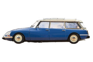 Citroën DS 21 Break Danube Blue Norev 1:18 181772 Metall - pilt 4/4