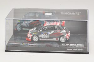 Fiat 500 Abarth Assetto Corse #399 Autohaus Winz VLN 2010 Minichamps 1:43 437101299 Metall - pilt 4/5