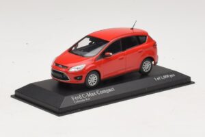 Ford C-Max Compact Punane Minichamps 1:43 400089000 Metall - pilt 2/4