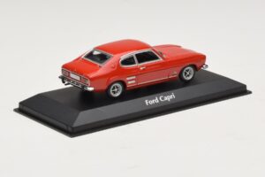 Ford Capri I Punane Maxichamps 1:43 940085500 Metall - pilt 2/4