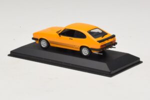 Ford Capri II Signal Orange Minichamps 1:43 400081201 Metall - pilt 3/4