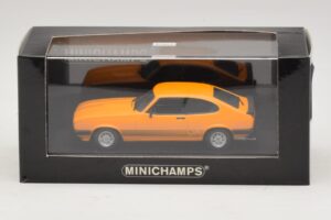 Ford Capri II Signal Orange Minichamps 1:43 400081201 Metall - pilt 4/4