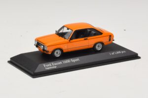 Ford Escort 1600 Sport Mk2 Oranž Minichamps 1:43 400084471 Metall - pilt 2/4
