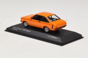 Ford Escort 1600 Sport Mk2 Oranž Minichamps 1:43 400084471 Metall - pilt 3/4