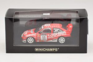 Ford Escort Cosworth Toshiba #11 A. Vatanen / Freeman 1994 Minichamps 1:43 430981811 Metall - pilt 4/4