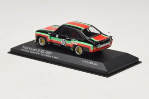 Ford Escort Mk2 RS1800 #30 H. Heyer Class Winner DRM Mainz-Finthen 1976 Minichamps 1:43 400768430 Metall - pilt 3/4