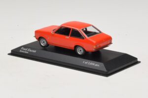 Ford Escort Mk2 Spanish Red Minichamps 1:43 400084100 Metall - pilt 3/4