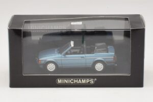 Ford Escort Mk3 Kabriolett Sinine Metallik Minichamps 1:43 400085030 Metall - pilt 4/4