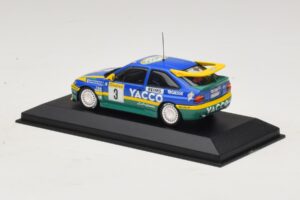 Ford Escort RS #3 Bernardini / Occelli Rally Monte Carlo Winner 1996 Minichamps 1:43 430968203 Metall - pilt 3/4