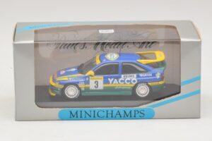 Ford Escort RS #3 Bernardini / Occelli Rally Monte Carlo Winner 1996 Minichamps 1:43 430968203 Metall - pilt 4/4
