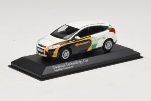 Ford Focus Bensiini Tehnoloogiaauto Continental Schaeffler Minichamps 1:43 AB65A Metall - pilt 2/4