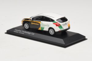 Ford Focus Bensiini Tehnoloogiaauto Continental Schaeffler Minichamps 1:43 AB65A Metall - pilt 3/4