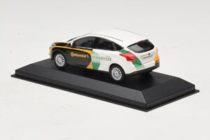 Ford Focus Bensiini Tehnoloogiaauto Continental Schaeffler Asenduskarp Minichamps 1:43 AB65A-R1 Metall - pilt 3/4
