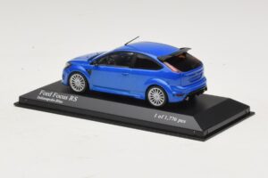Ford Focus RS Mk2 Sinine Metallik Minichamps 1:43 400088101 Metall - pilt 3/4