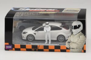 Ford Focus RS Mk2 Top Gear Valge Kujuga Minichamps 1:43 519438810 Metall - pilt 5/5