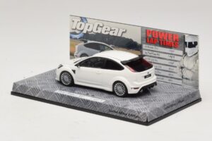 Ford Focus RS Mk2 Top Gear Valge Kujuta Minichamps 1:43 519438810-R1 Metall - pilt 3/5