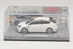 Ford Focus RS Mk2 Top Gear Valge Kujuta Minichamps 1:43 519438810-R1 Metall - pilt 4/5