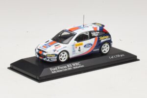 Ford Focus RS WRC #4 C. McRae / N. Grist Rally Monte Carlo 2001 Minichamps 1:43 430018904 Metall - pilt 2/4