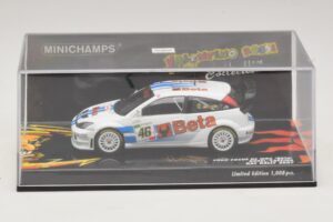 Ford Focus RS WRC #46 V. Rossi / C. Cassina RAC Rally 2007 Minichamps 1:43 400078446 Metall - pilt 4/5