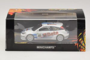 Ford Focus RS WRC #46 V. Rossi / C. Cassina RAC Rally 2007 Minichamps 1:43 400078446 Metall - pilt 5/5