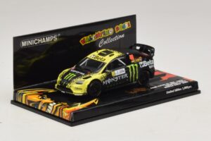 Ford Focus RS WRC #46 V. Rossi / C. Cassina Monza Rally Show 2009 Minichamps 1:43 400098946 Metall - pilt 2/5