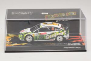 Ford Focus RS WRC #46 V. Rossi / C. Cassina RAC Rally 2008 Minichamps 1:43 400088146 Metall - pilt 4/5