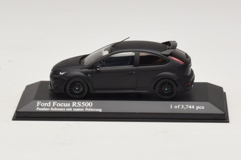 Ford Focus RS500 Mk2 Matte Black Minichamps 1:43 400088104 Metall
