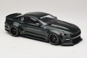Ford Mustang Liberty Walk Roheline GT Spirit 1:18 GT838 Vaik - pilt 4/6