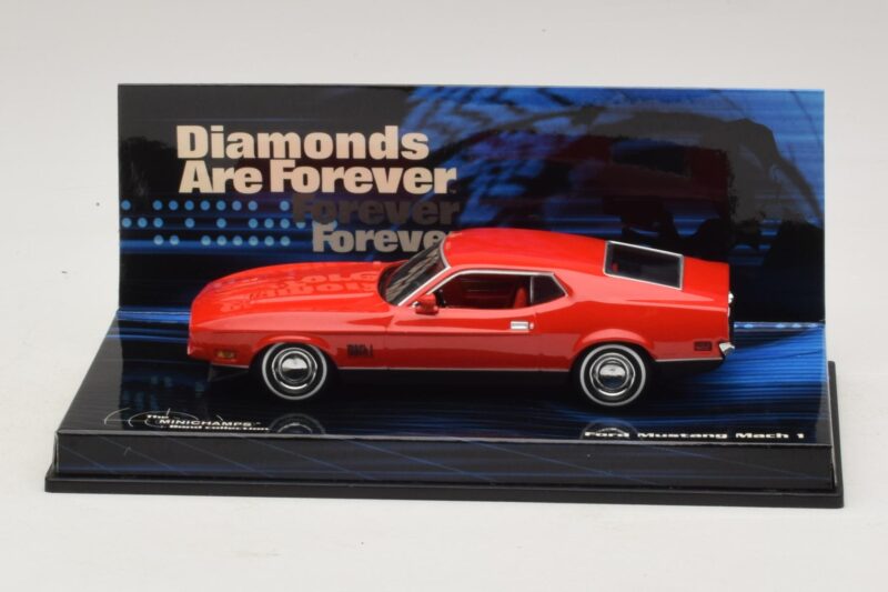 Ford Mustang Mach 1 Bond Collection Minichamps 1:43 Ford Mustang Mach 1 Bond Collection Minichamps 1:43 436087120 Metall