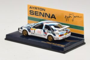 Ford Sierra RS Cosworth #1 A. Senna Rally Test 1986 Minichamps 1:43 540864399 Metall - pilt 3/4