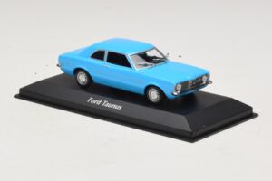 Ford Taunus TC Coupé Helesinine Maxichamps 1:43 940081301 Metall - pilt 3/4