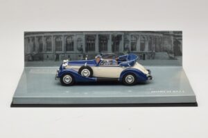 Horch 853 Cabriolet Sinine Minichamps 1:43 436012032 Metall
