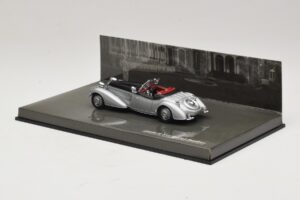 Horch 855 Special Roadster Hõbedane Must Minichamps 1:43 436014204 Metall - pilt 3/5