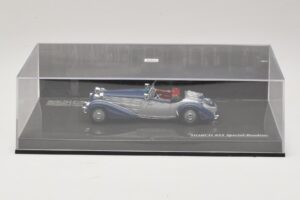 Horch 855 Special Roadster Hõbedane Sinine Minichamps 1:43 436014202 Metall - pilt 5/5