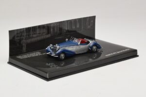 Horch 855 Special Roadster Hõbesinine Ilma Väliskarbita Minichamps 1:43 436014202-O1 Metall - pilt 2/4
